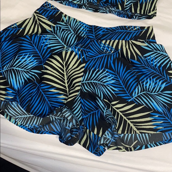 Palm leaves two piece set - Picture 3 of 6